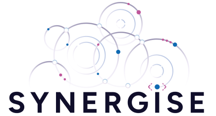 Circles above the header