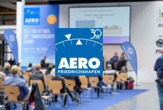 AERO Friedrichshafen 30th Show 2024 Logo